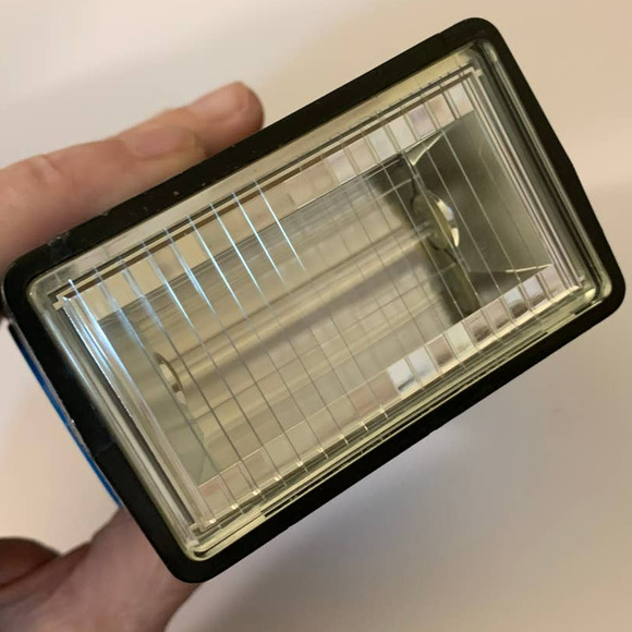 VIVITAR 3700 Zoom Thyristor shoe mount universal electronic flash tilt UNTESTED - Picture 5 of 6